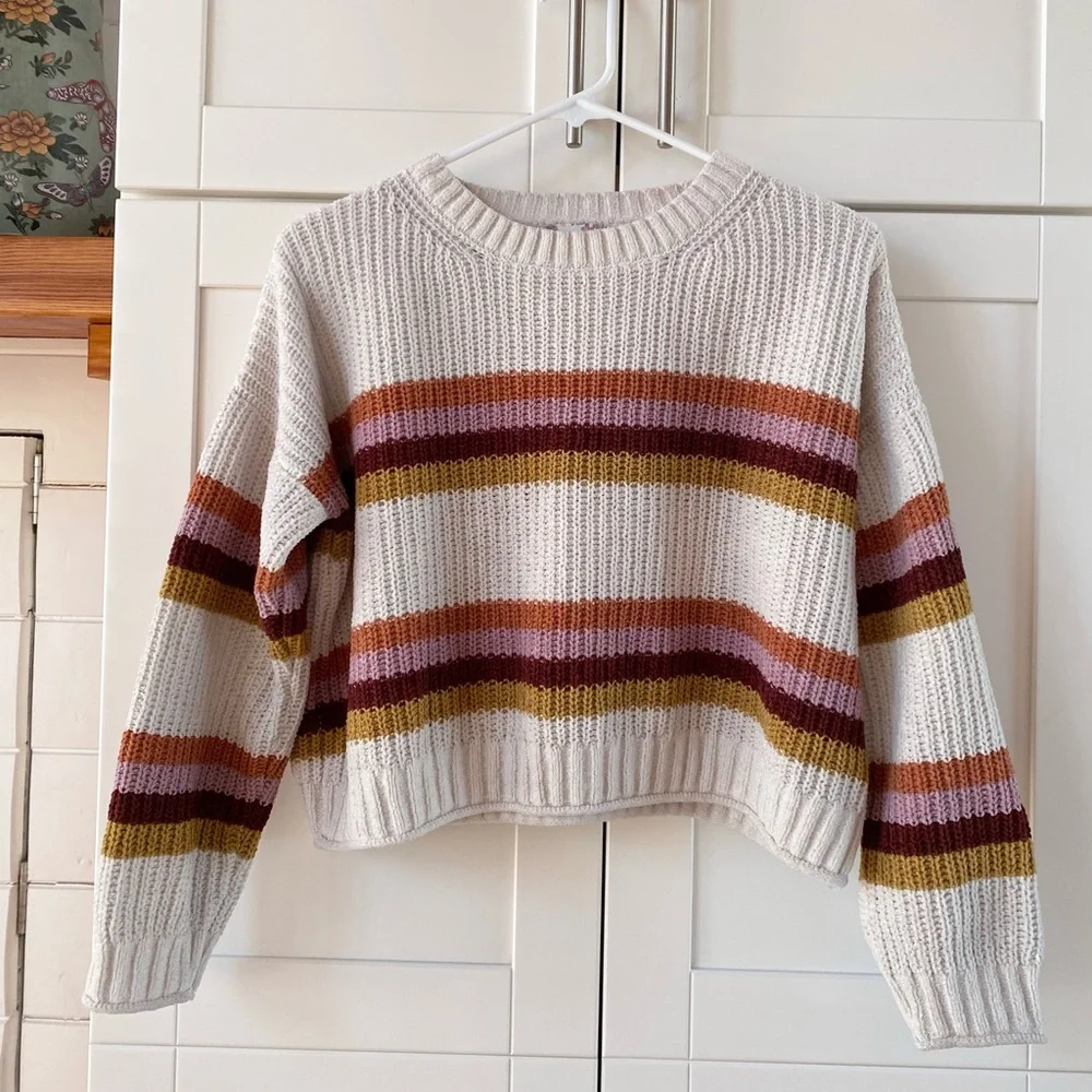 Pink Republic Stripe Sweater - Picture 1 of 5